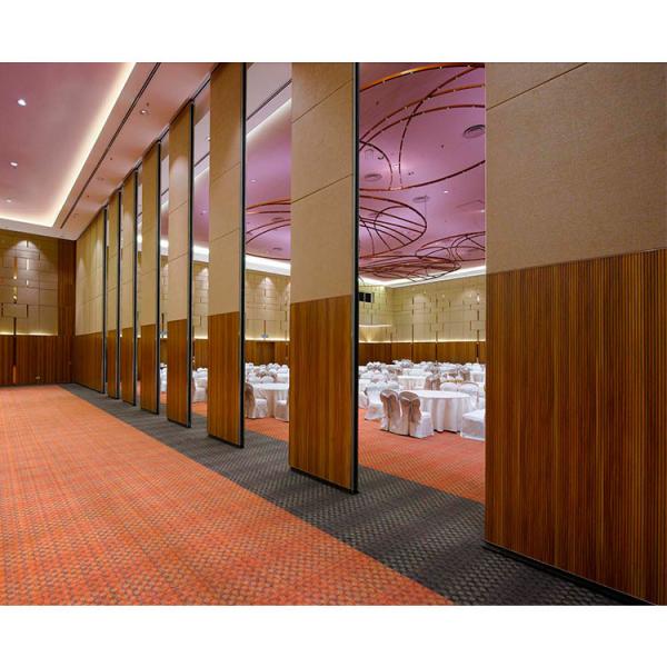 Système de mur coulissant isolation acoustique mur de séparation mobile pour hôtel