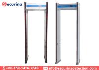 Puerta del detector de la seguridad aeroportuaria del indicador digital para el punto del control de seguridad