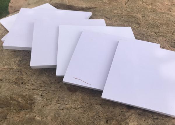 Durable PVC Decorative Sheet White Color For Digital / Screen Printing