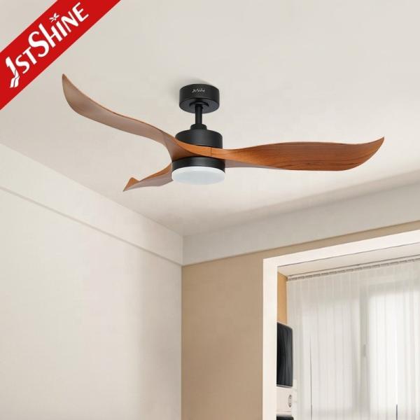 Casa Iluminação LED Decorativa 1stshine LED Ventilador de teto com 10 e 3 lâminas de plástico ABS