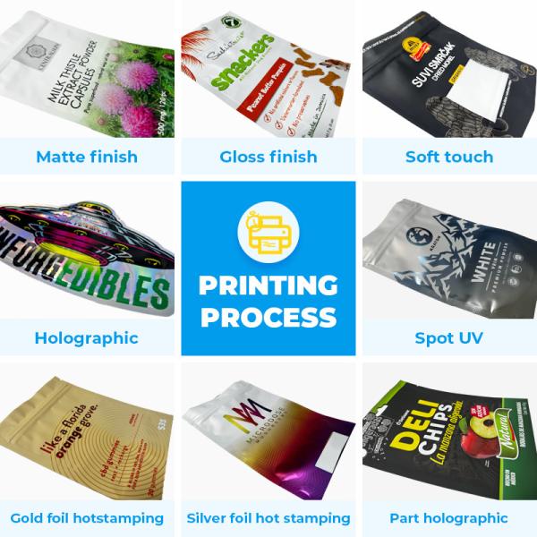 Cat Litter Packaging Bag 8 Side Sealed Handles Customizable Gravure Print Industrial Use