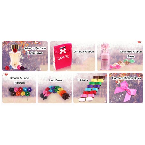 Latest Design Pure Handmade Green Ribbon Flower Hairband for Children Acceptable OEM