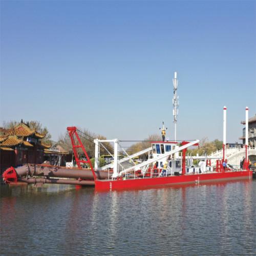 Lake Dredging Cutter Head Sand Dredger Equipment With Dredging Depth 12m