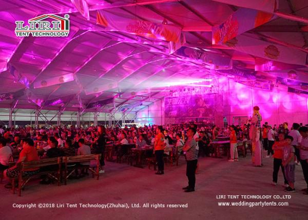 Large Clear Outdoor Event Tents For Qingdao International Beer Festival