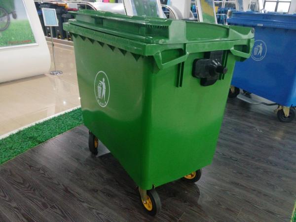 Good Quality Street garbage trash bin 660L for residential garden use trash can for the street