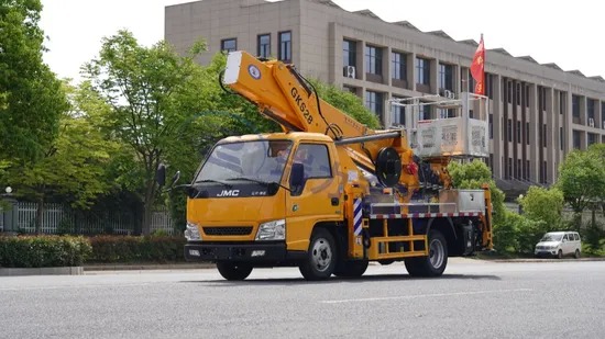 Hot Sale Mobile 20m 22m 24m Telescopic Boom Platform Truck Aerial Bucket Truck