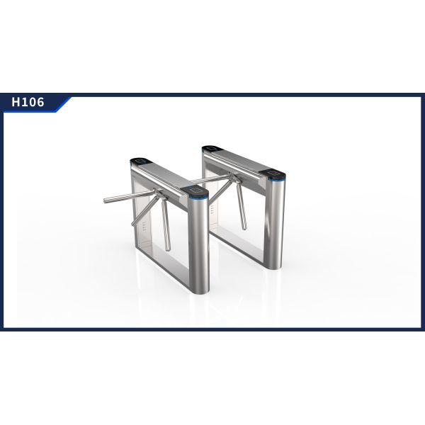 Brushless Movement of Automatic Tripod Turnstile A106 Access Control Stainless Steel