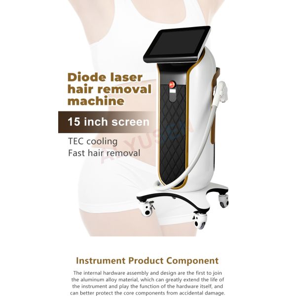 Hair Removal Laser 808 Ice Cooling Technology Laser Hair Removal Machine Microdermabrasion Machine