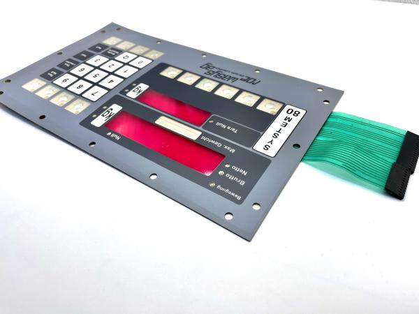 Custom izable Surface Mount Stock Membrane Switch For Hairfoil Device