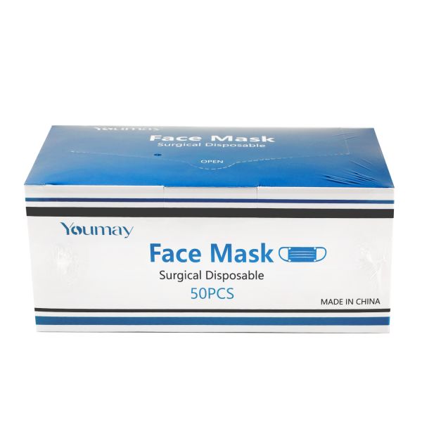 Manufacturer CE FDA in stock earloop anti dust virus Non-woven 3-ply disposable face mask
