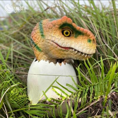 Silicone Dinosaur Egg Puppet Interactive Customized For Party