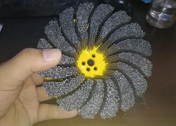 Diamond Abrasive Disc CNC Deburring Brushes Turbine Style For Deburring Auto Parts