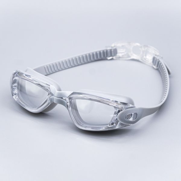 Durable Adjustable Strap Electroplated Swimming Goggles For Sports Safety