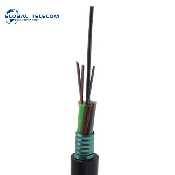 4 Core Outdoor Fiber Optic Cable Air Aerial G652d Fiber Cable 24 core