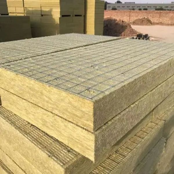 Heat Resistant Rockwool Board 30mm-100mm Thermal Wool Insulation