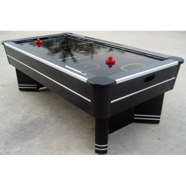 High grade 8FT air hcokey table aluminum rail powerful motor wood hockey game