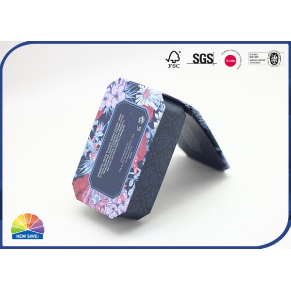 Подарочная коробка крышки браслета Кристл роскошная упаковывая прикрепленная на петлях с УЛЬТРАФИОЛЕТОВЫМ логотипом