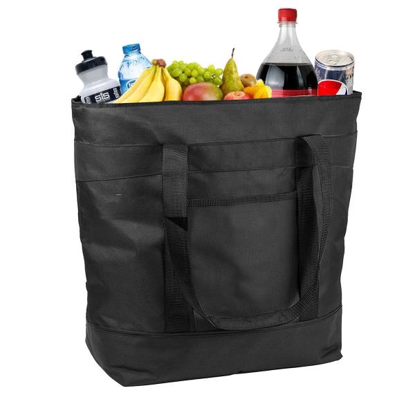 10 Gallon Insulated Cooler Lunch Bag , Travel Cooler Bag For Food Hot Or Cold