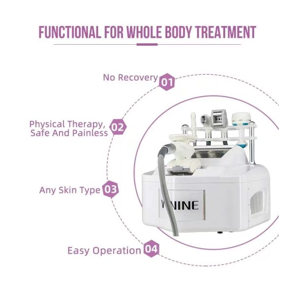OEM Fat Freezing Vela Fat Dissolve Machine , Portable Body Slimming Beauty Machine