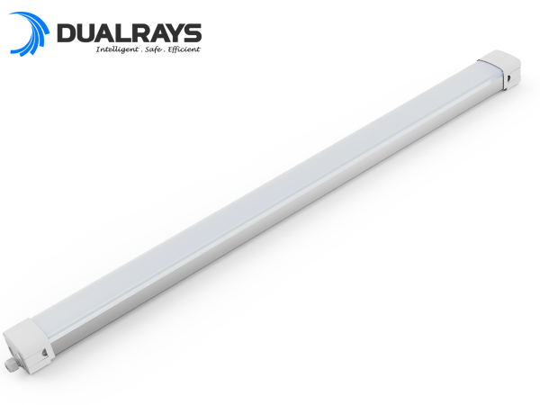 LED Moisture-proof Lamp 5ft 60W with Smart PIR and Microwave Sensor Control and Flicker-free Driver Offering and Lighting Solutions