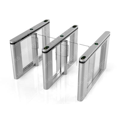 Cash Counter Speed Doors Conroling Safty Semi-auto Swing Turnstile Red Green Indicator