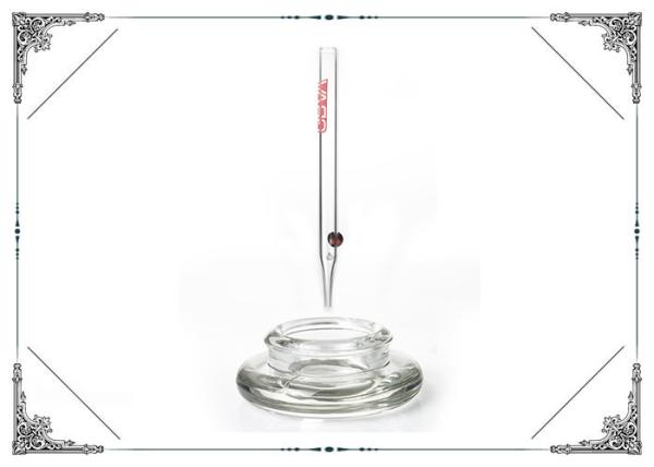 GRAV Clear Vapor Glass Dabber Straw With Dish For Glass Bong Dab Oil Rigs