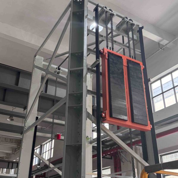 Warehouse Logistics Rack Pinion Lift Four Way Automated Storage Systems Hoist