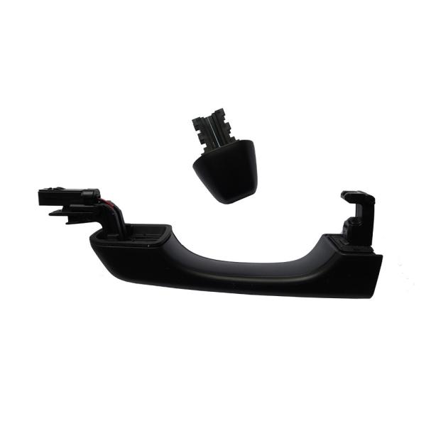 Front External Car Door Accessories Black Touch Door Handle
