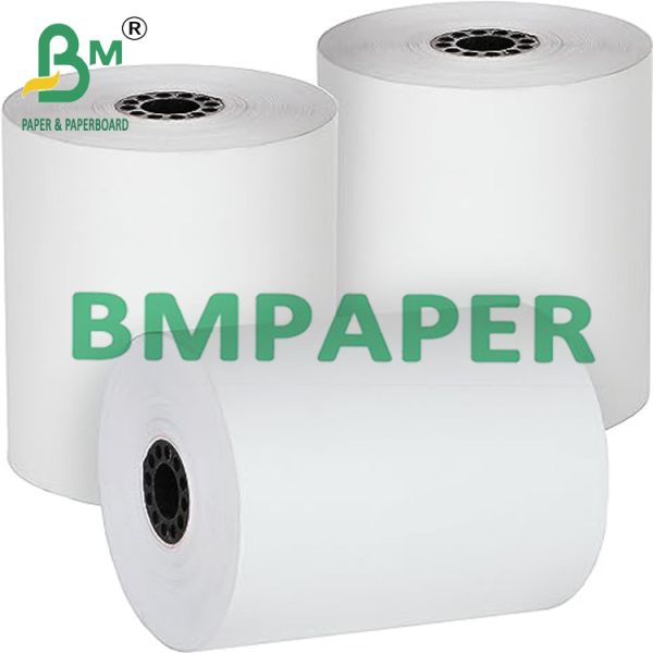 55gsm 48gsm Impression Black Thermal Receipt Paper Rolls For Cash Register регистр Rolls термального получения черноты впечатления 55gsm 48gsm бумажный за наличные