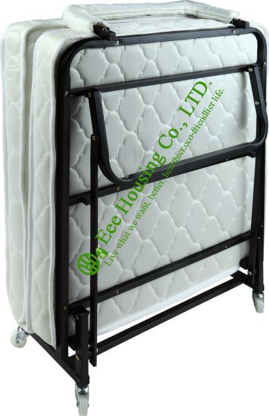 Hotel Extra Folding Bed,10cm sponge Rollaway Beds for room roll away folding extra bed