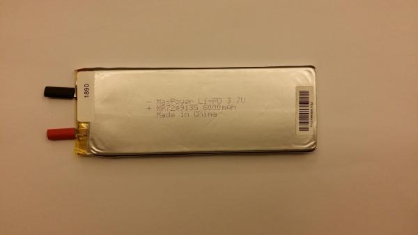Marque a bateria 7249135 IEC62133 do polímero do lítio do PC 6000mAh 3.7V