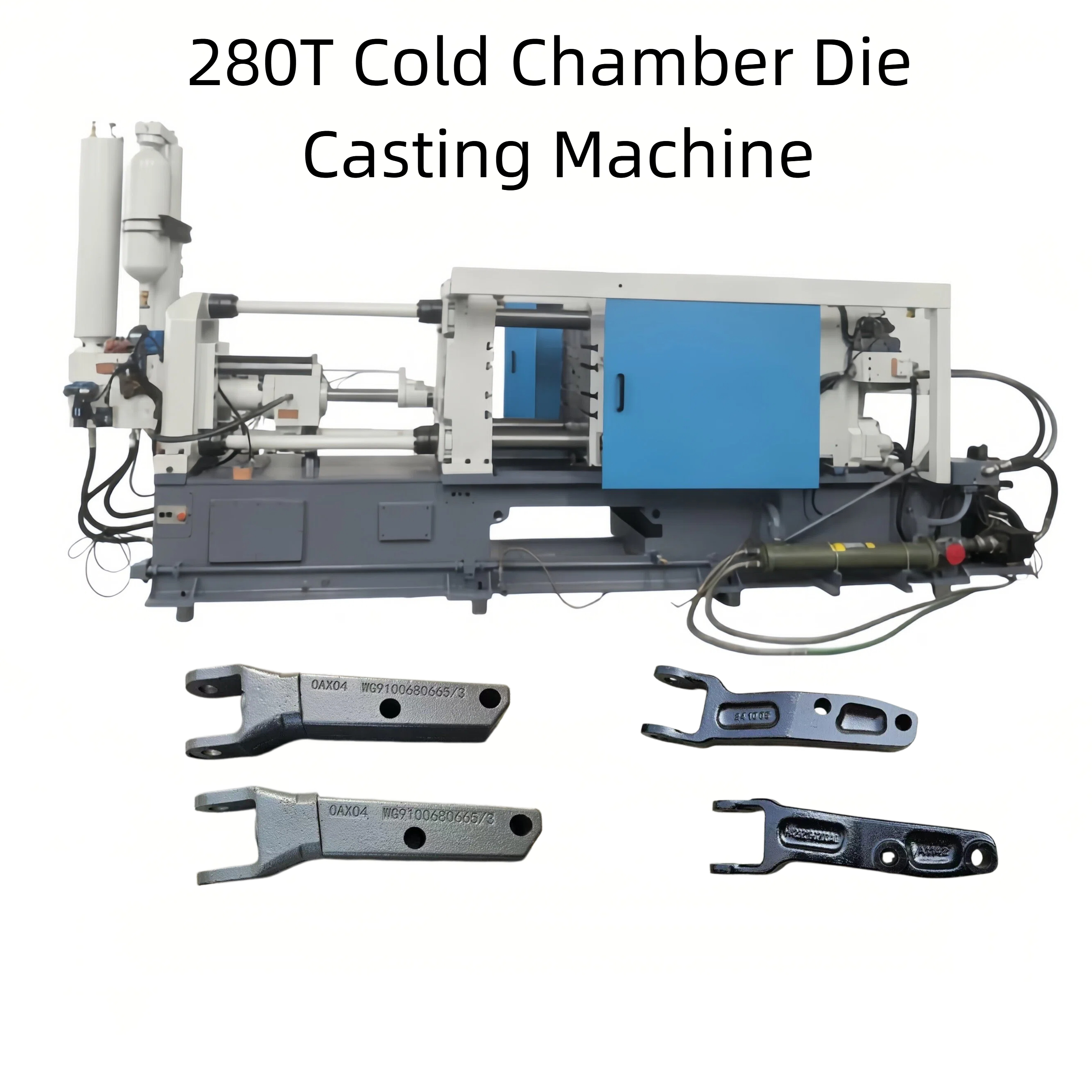 Cold Chamber Die Casting Machine ADC12 Shock Absorber Arm Diecast Machine Automotive Shock Bracket Machine