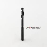 High Flatness 2 Flutes Carbide Drill Bit For Aluminum Copper Blind Hole Drilling