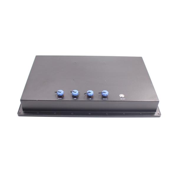 1TB Wide Fully Sealed Waterproof Touch Screen Computer 300cd/m2 Aluminum Bezel