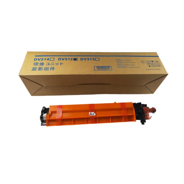 Black Developer Unit For Konica Minolta Bizhub 224e 284e 364e 454e 554e C224 C224e C284 C284e C364 C364e C454 C454e C554 C554e A2XN03D, DV512K