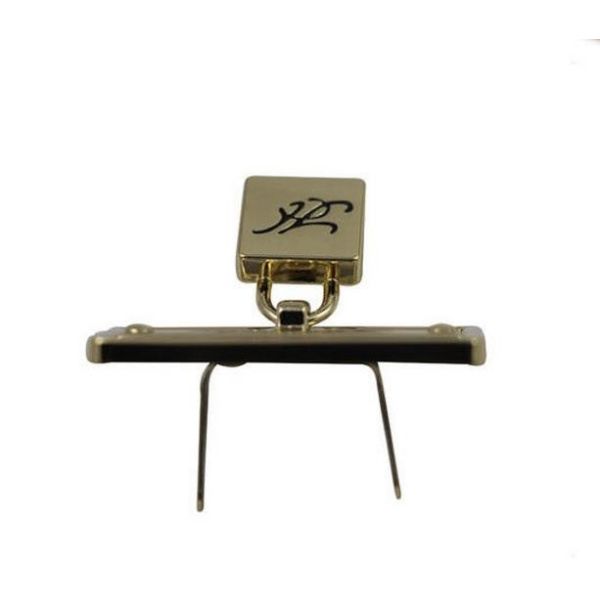 Профессиональное имя плит логотипа металла сумок обозначает ровную поверхность