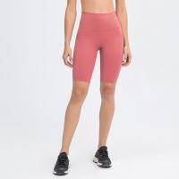Approvisionnement serré d'usine de femmes de pantalon de yoga pour faire court