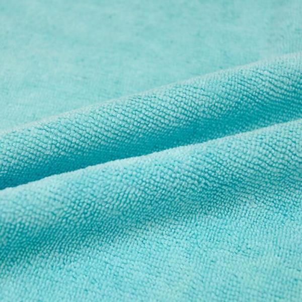 OEM Microfiber Terry Cloth Cleaning Rags Plain Solid Color 30x40cm or Customized