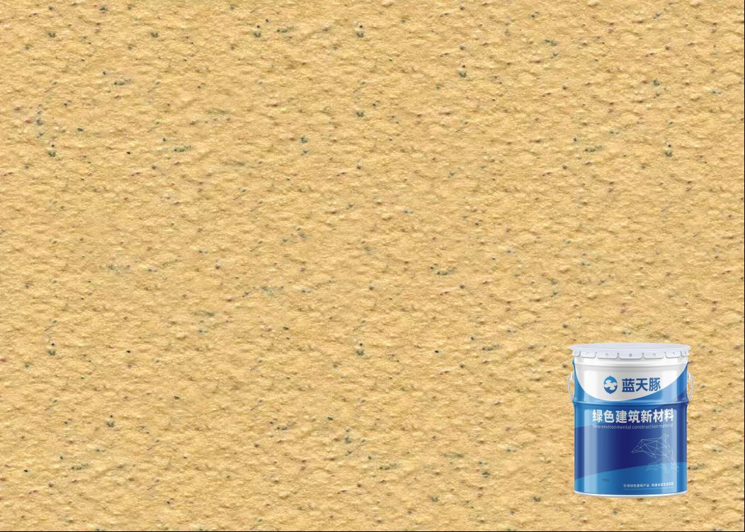 Sand texture Exterior Paint  Heat-Proof, UV-Stable, Sandstorm-Resistant Stain-resistant facade
