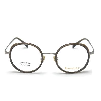 BD011M Estruturas metálicas sofisticadas de acetato para mulheres