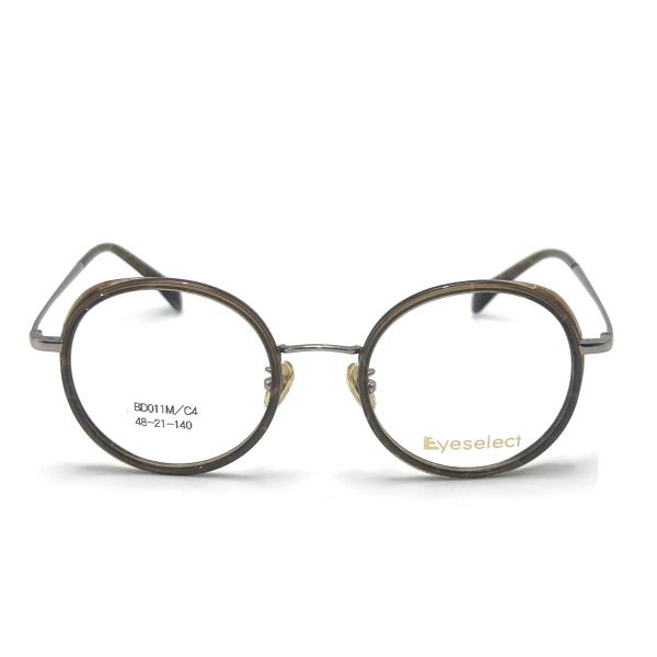 BD011M Estruturas metálicas sofisticadas de acetato para mulheres