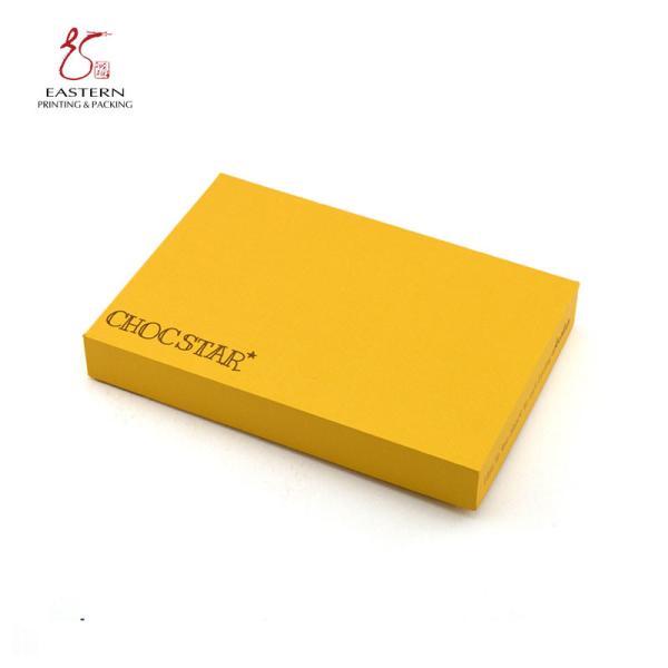 8cm Width Chocolate Packaging Paper Box
