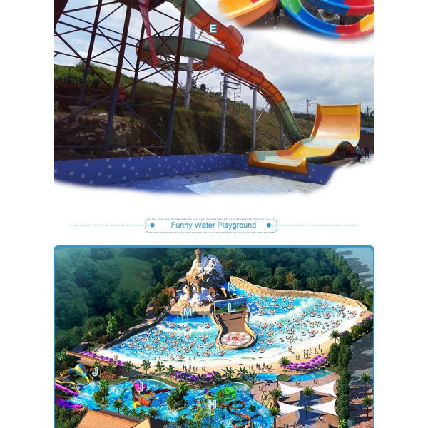 Large Pool Aqua Park Equipment for Sale