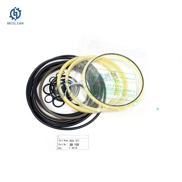 Excavador hidráulico Service Parts Kits del martillo del SB 100 del equipo del sello del triturador de SOOSAN SB100