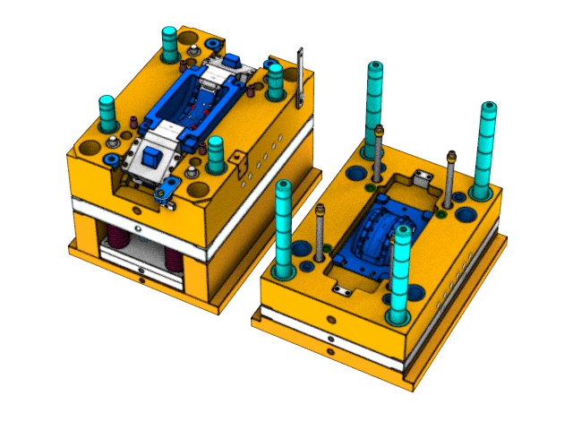 OEM / ODM: АБС впрыска Формирование и передний корпус (1*1) No.22724-B