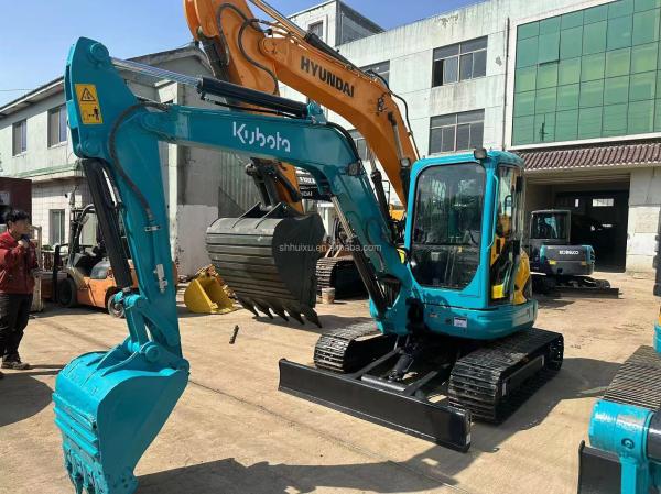 Used Kubota 155 Excavator  Zero Tail Swing Low Emissions & Safe Design