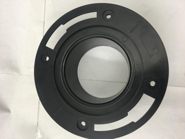 Plastic Toilet Seal Flange , Toilet Drain Flange Circular Shaped For Drain Waste Vent