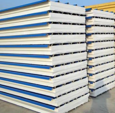 Painel de sanduíche de 75 mm eps pré-pintado durável para Armazéns Comerciais