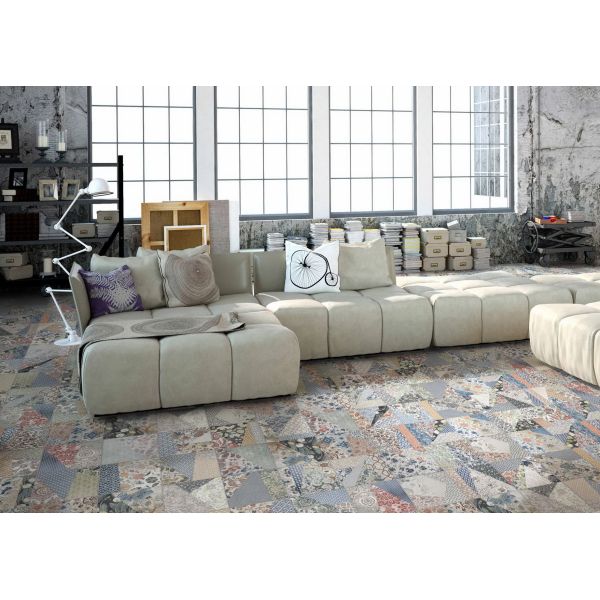 250x250mm Colorful Ceramic Rustic Tile for Indoor Floor