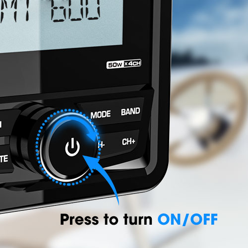 Waterproof Boat Audio Marine Stereo Digital Marine Grade Player FM AM Boat Car MP3 Player